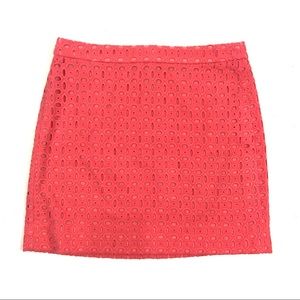 NWOT J. Crew eyelet mini skirt 4